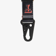 Keychain Clip - Texas Tech Black - Thread®