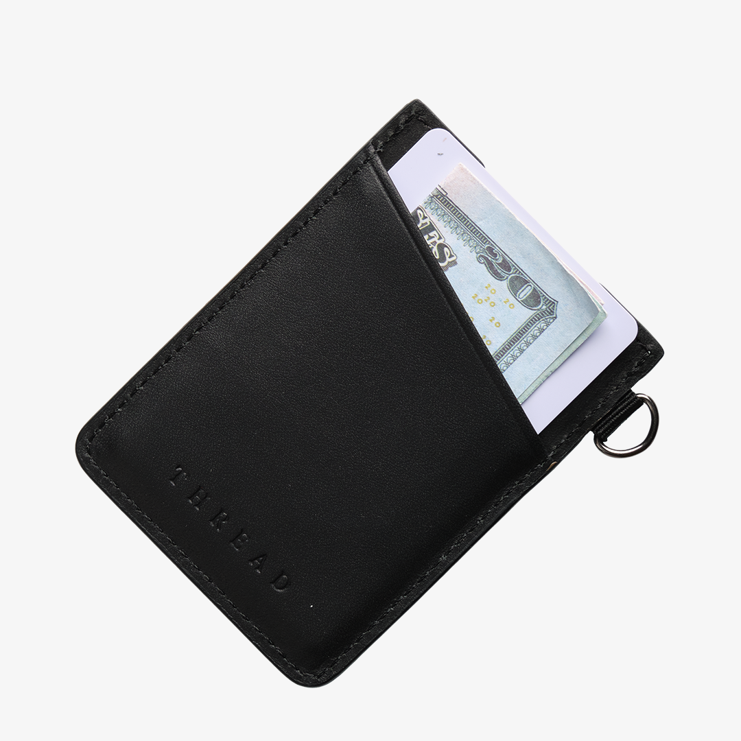 Vertical Leather Wallet - Flynn - Thread®