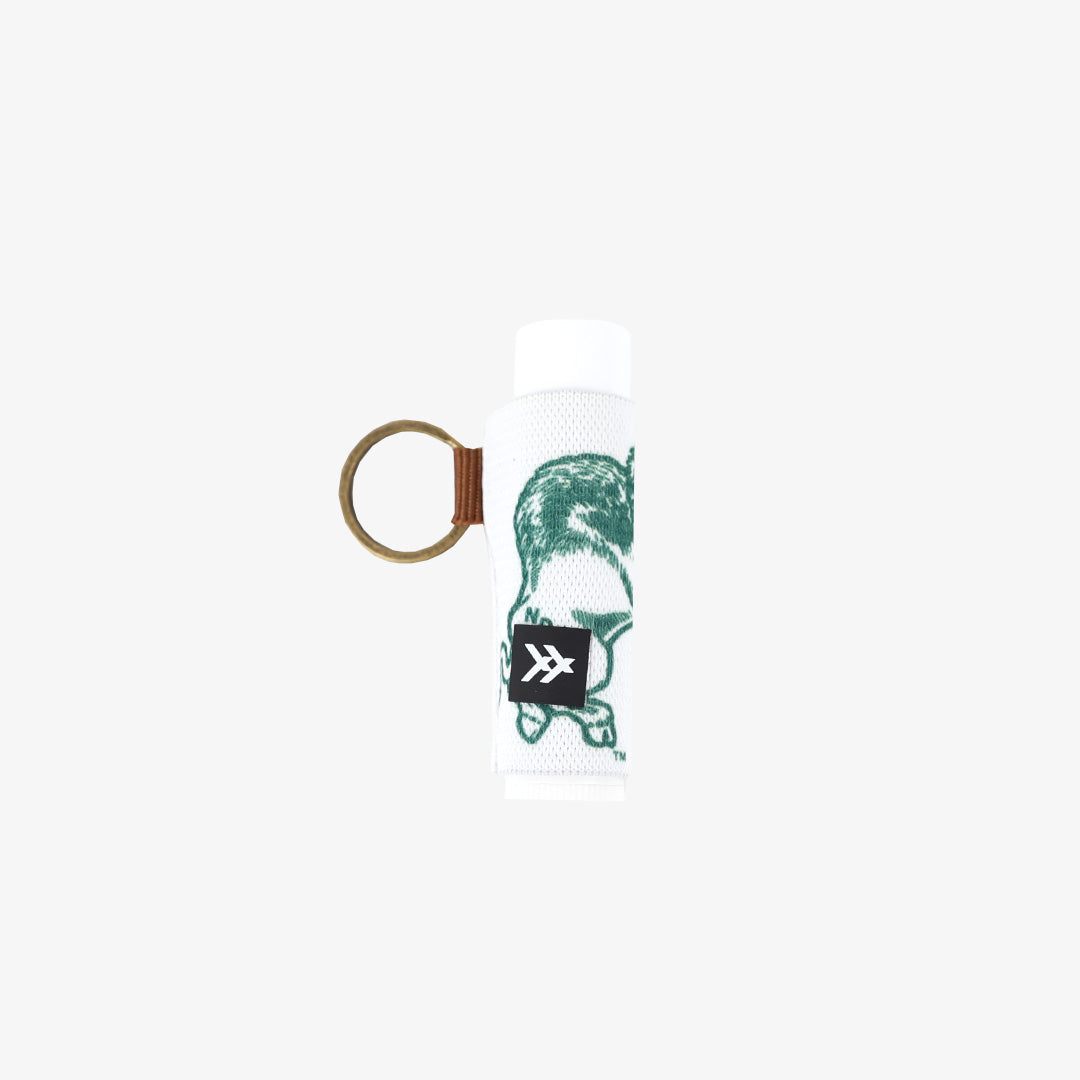 North Dakota Old Snorty - Chapstick Holder Keychain