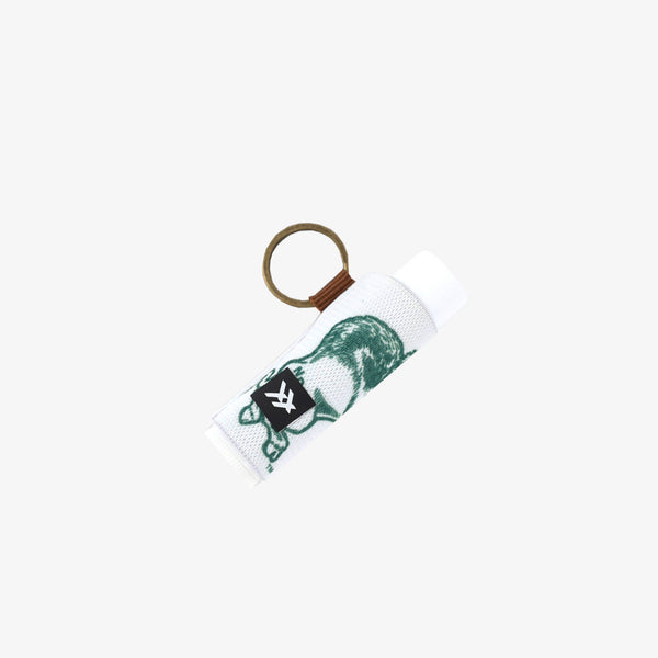 North Dakota Old Snorty - Chapstick Holder Keychain