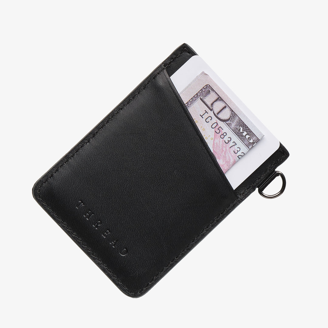 Vertical Leather Wallet - UofU Utah - Thread®