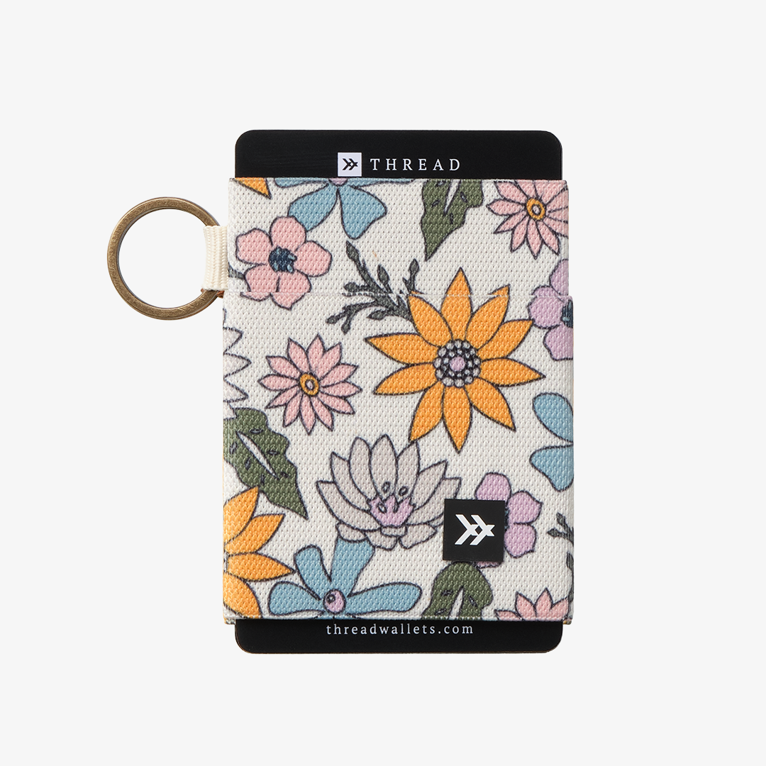 Elastic Wallet - Mountain Flowers - Thread®