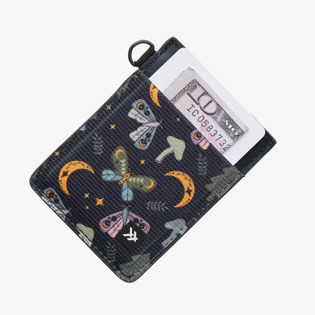 Vertical Leather Wallet - Forest Critters - Thread®