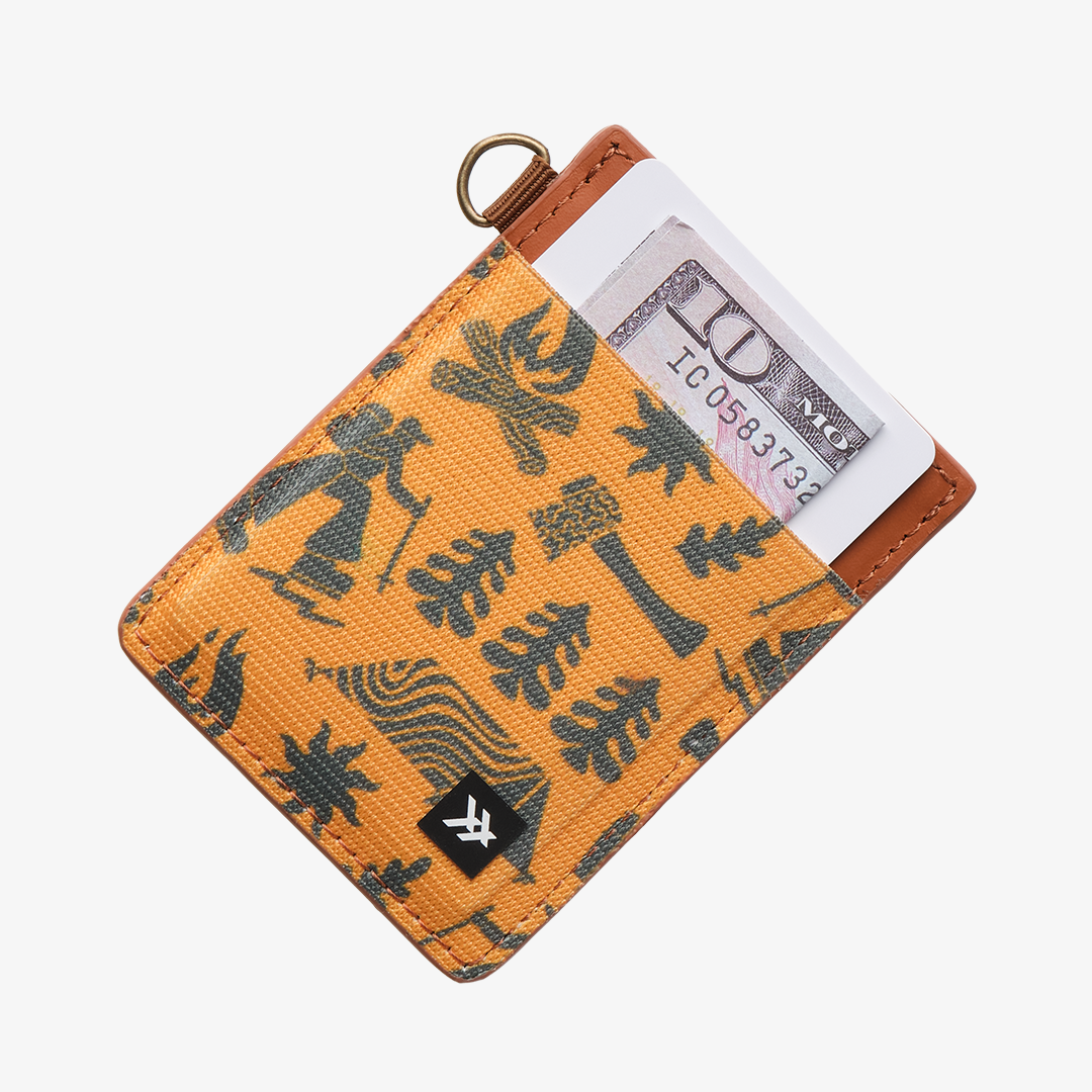 Vertical Leather Wallet - Camp 404 - Thread®