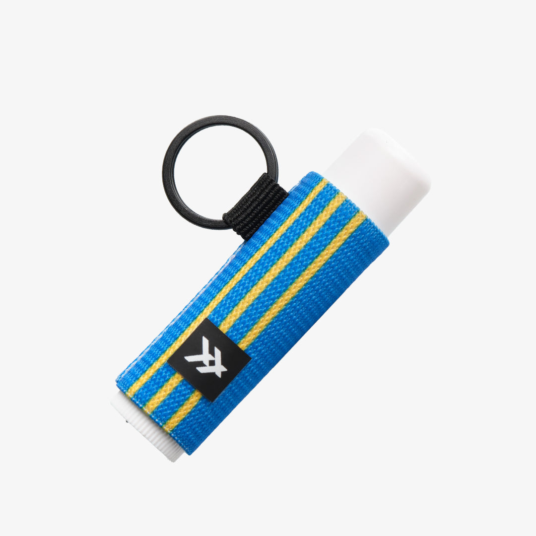 Chapstick Holder Keychain - Kansas Stripe - Thread®