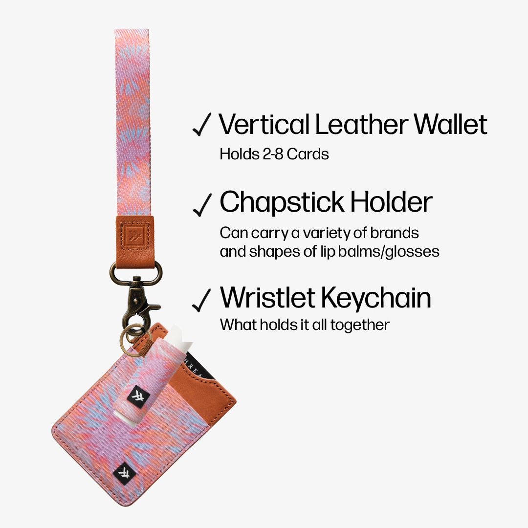 Vertical Leather Wallet - Bondi - Thread®