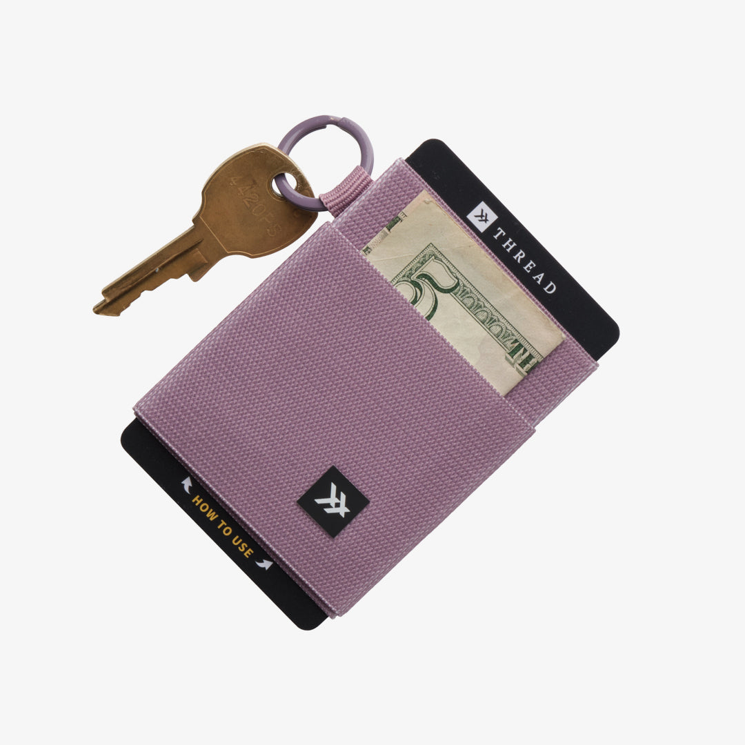 ★BLACK PURPLE☆Tyson Eylet Rope Card Wallet Web-