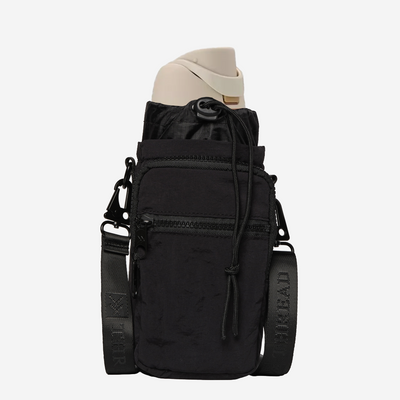 Black - Water Bottle Sling Bag