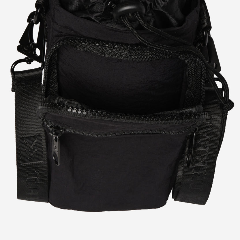 Black | Water Bottle Sling Bag | Thread® · Thread®