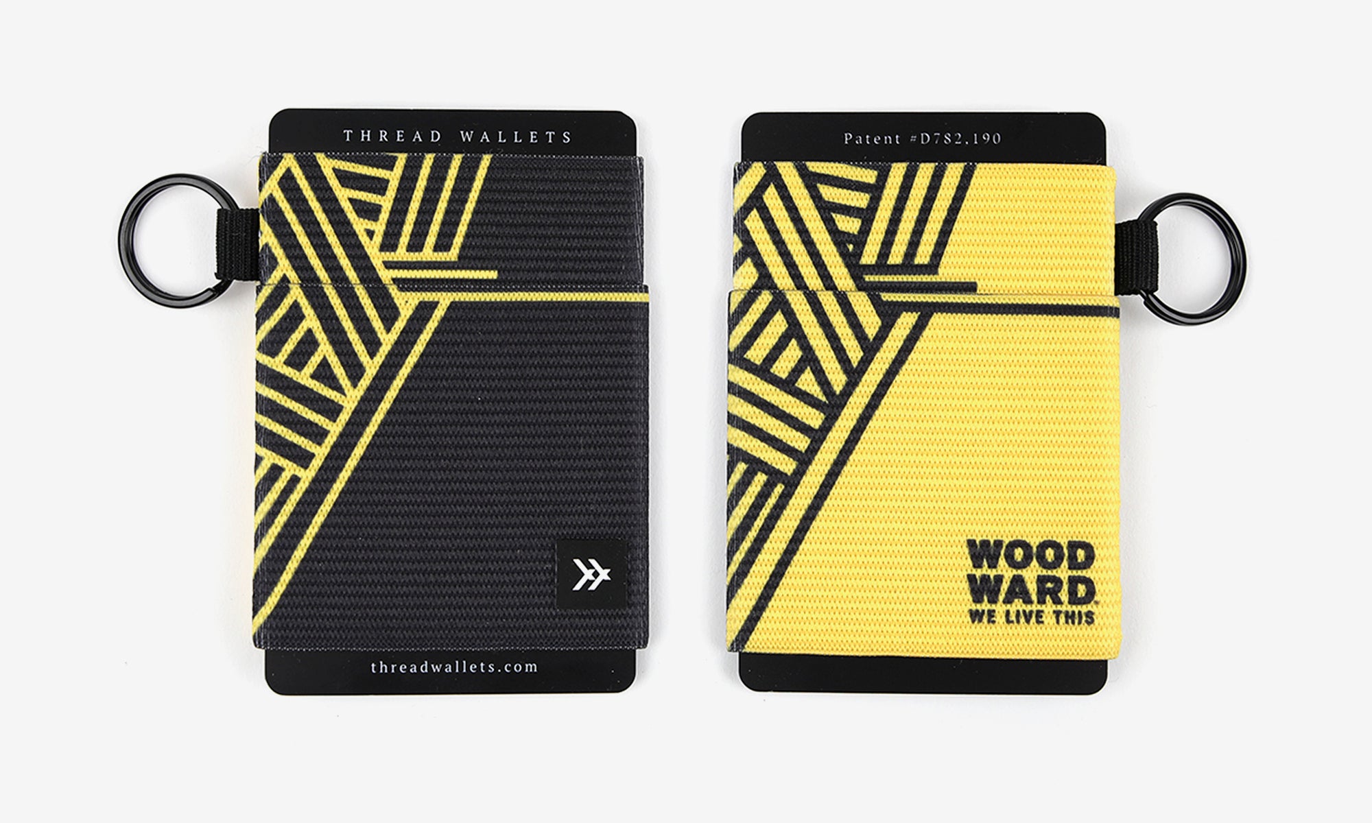 Elastic Wallet Front and Back