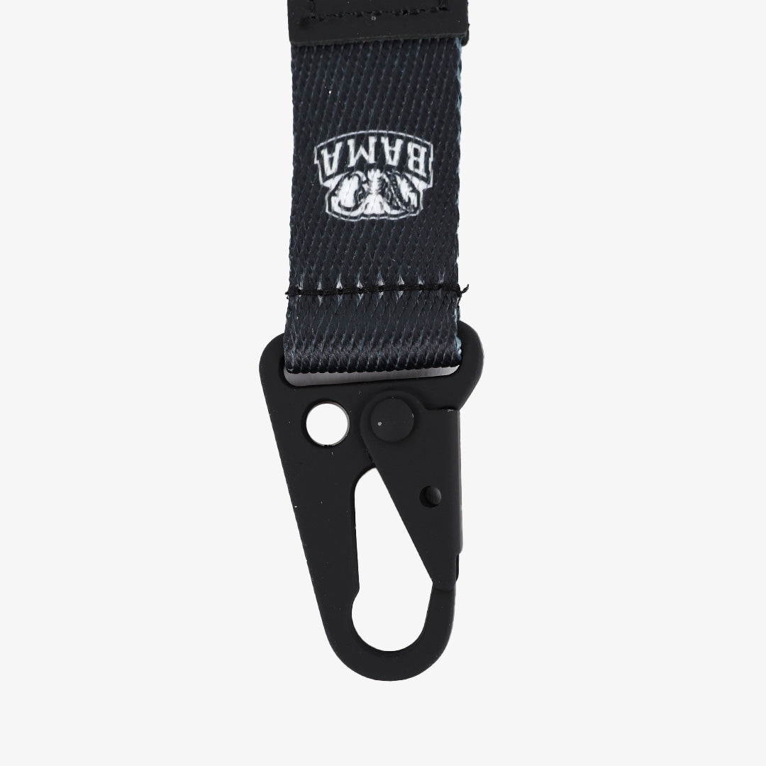 Alabama Black Checker - Keychain Clip