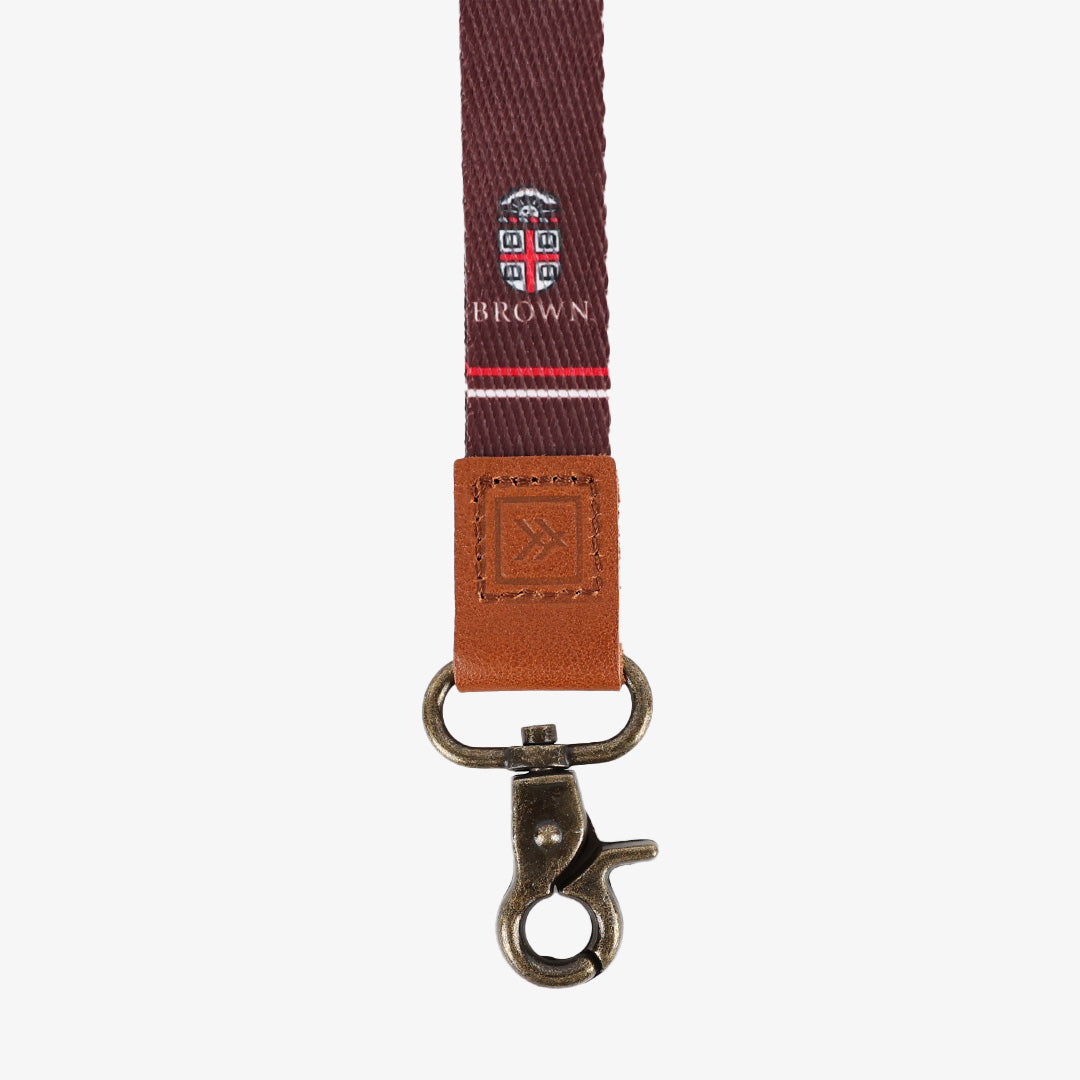 Brown Crest - Wristlet Keychain