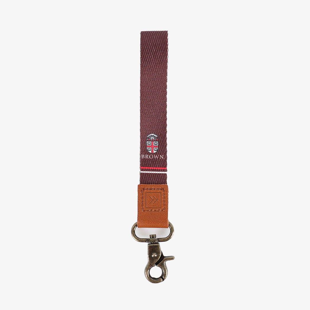 Brown Crest - Wristlet Keychain