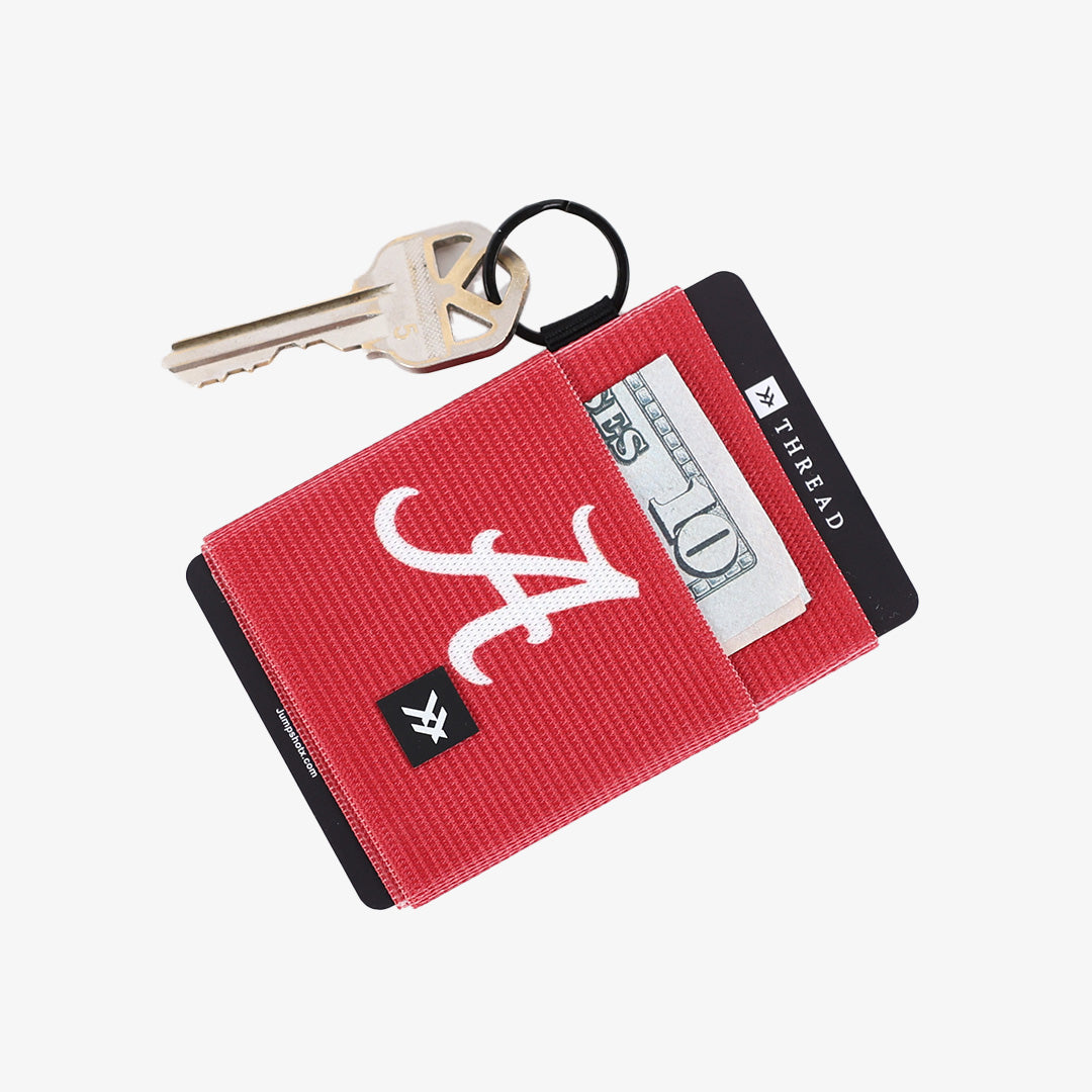 Alabama Crimson Solid - Elastic Wallet
