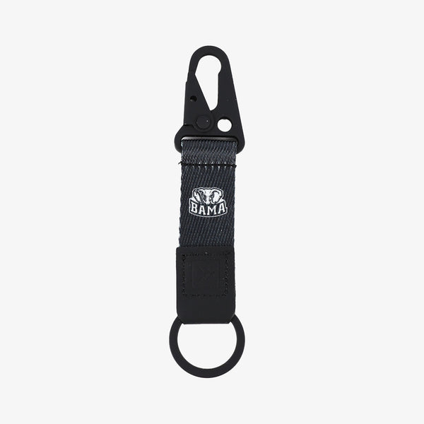 Alabama Black Checker - Keychain Clip