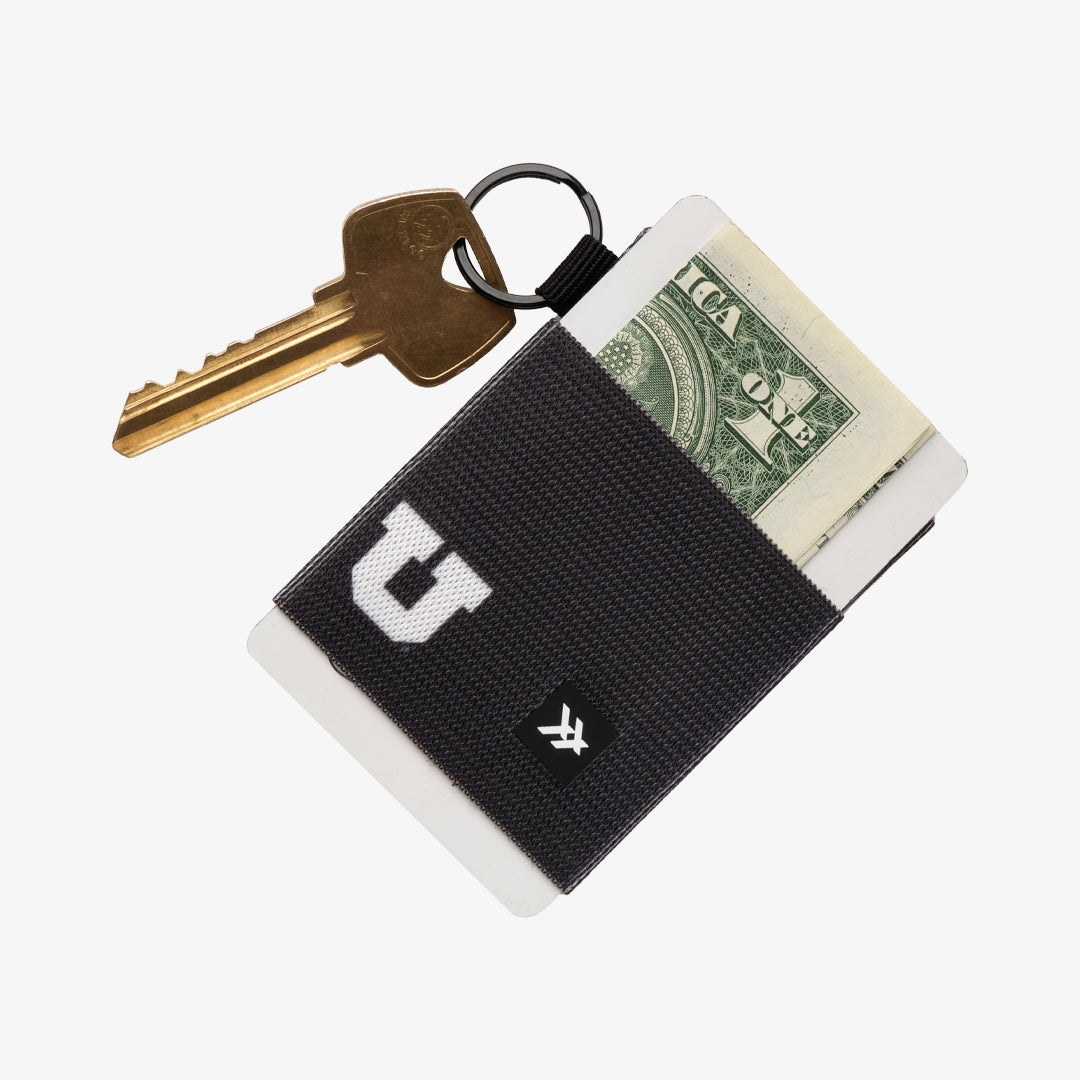 Elastic Wallet - UofU Black - Thread®