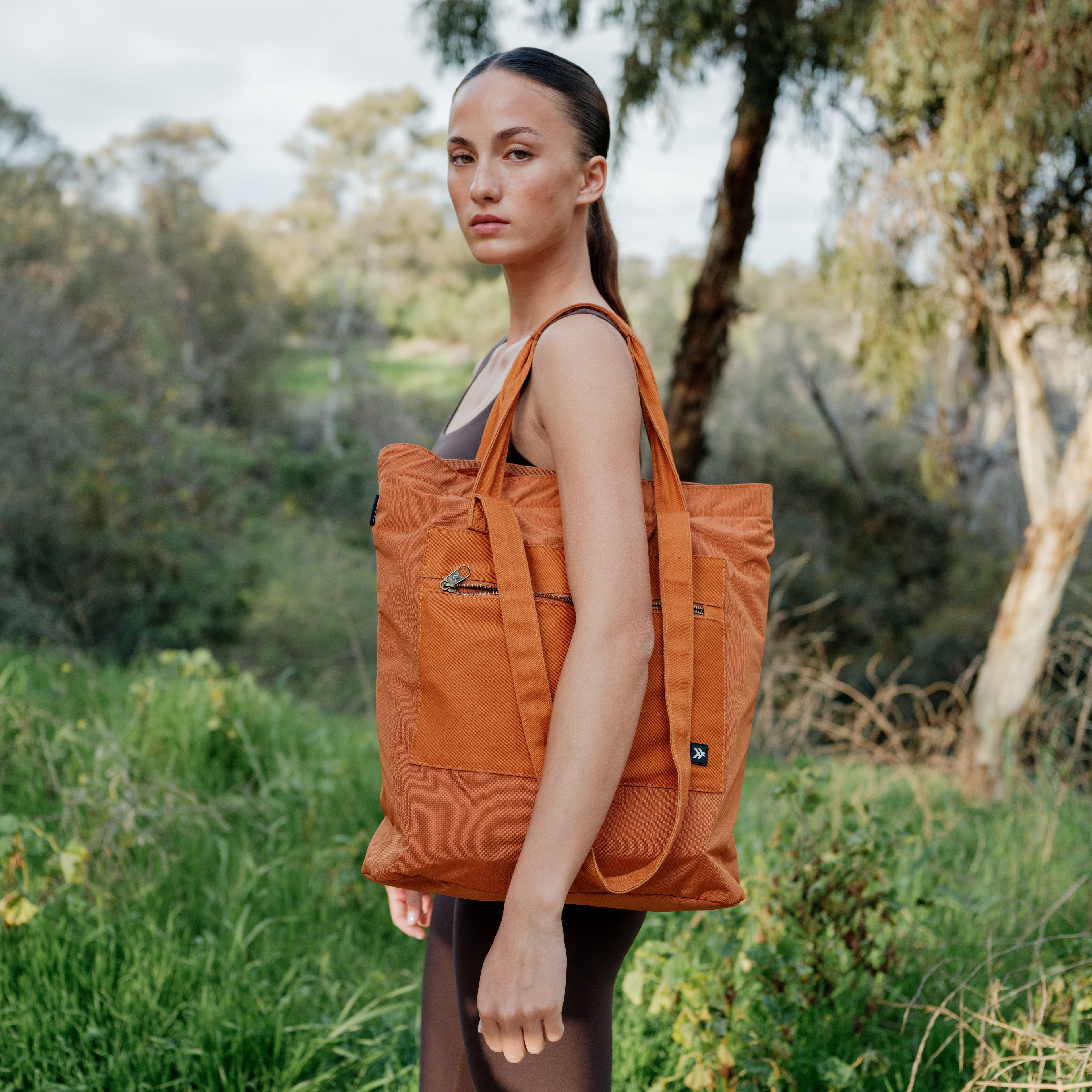 Honey | Utility Tote | Multiple Pockets & Durable Design