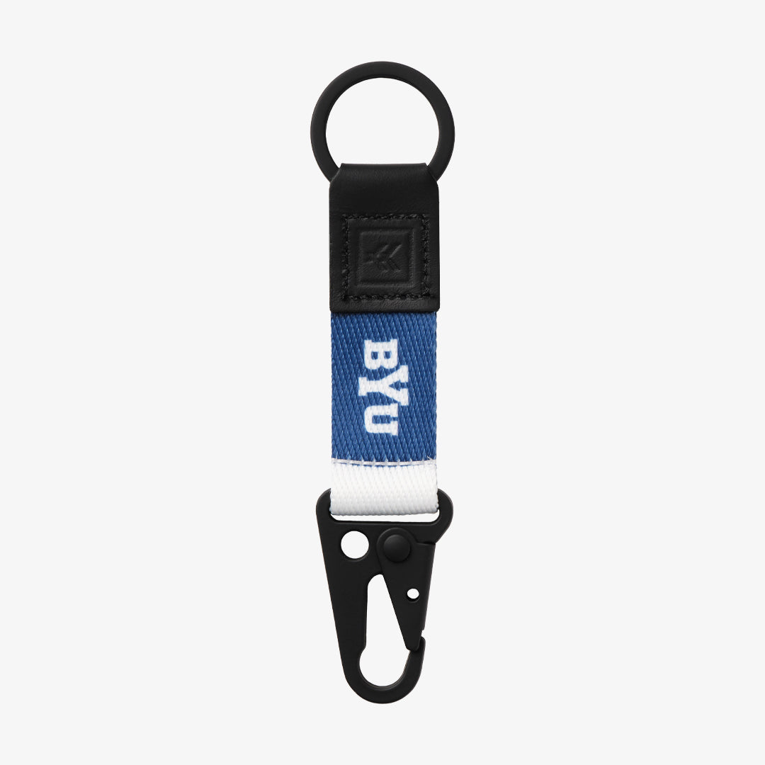 Keychain Clip - BYU Wave - Thread®