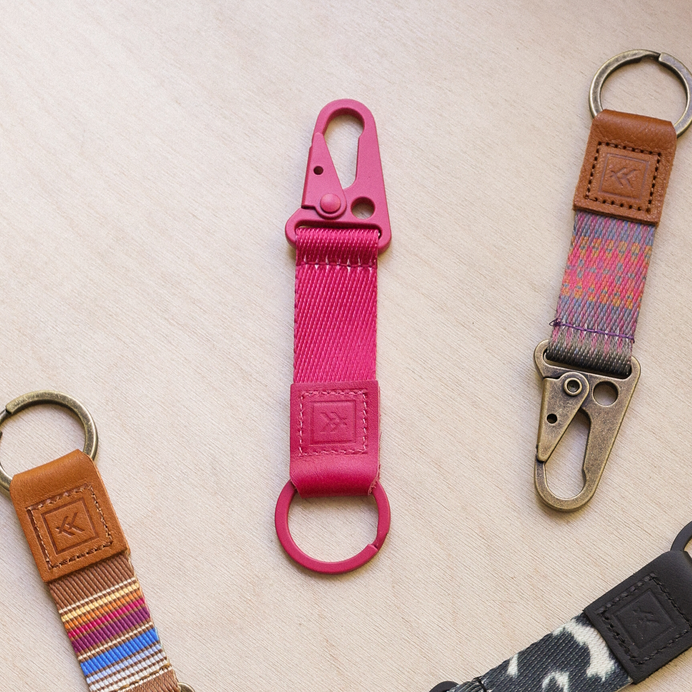 Keychain Clip - Magenta - Thread®
