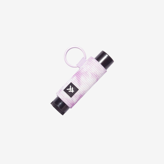 Pink & cream gingham lip balm holder