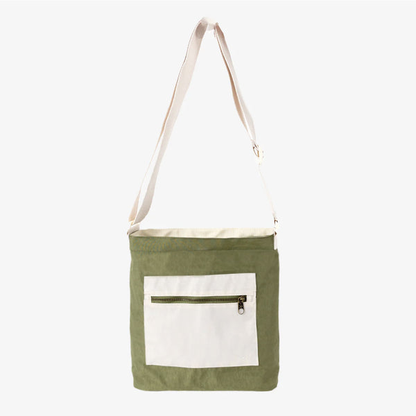 Small Utility Tote Bag - Cream/Green - Thread®