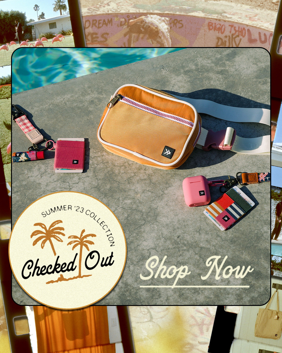 Summer '23 Collection: Checked Out. Shop Now
