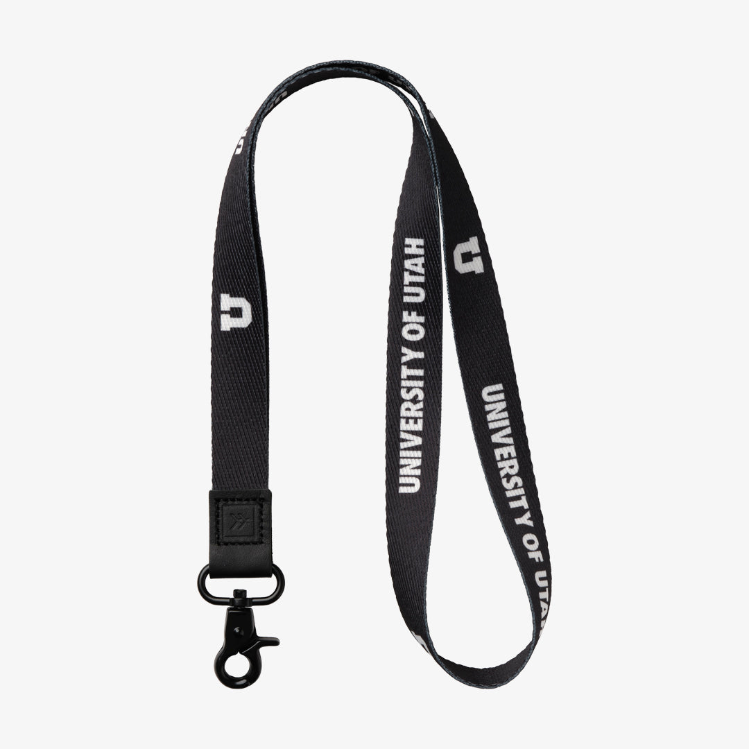 Neck Lanyard - University of Utah Black - Thread®