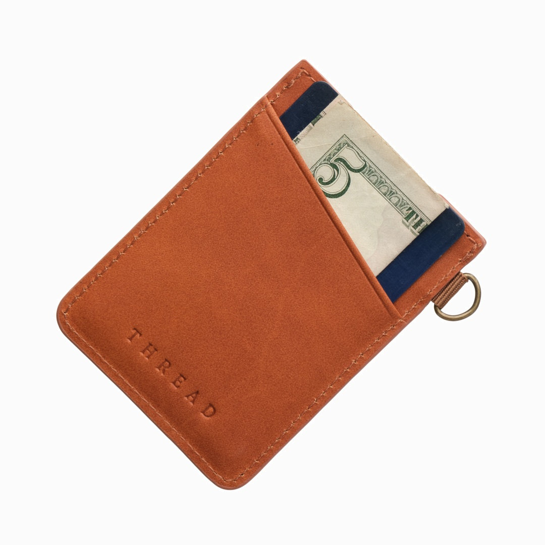 Hawaii Volcanoes | Vertical Leather Wallet | RFID-Protected