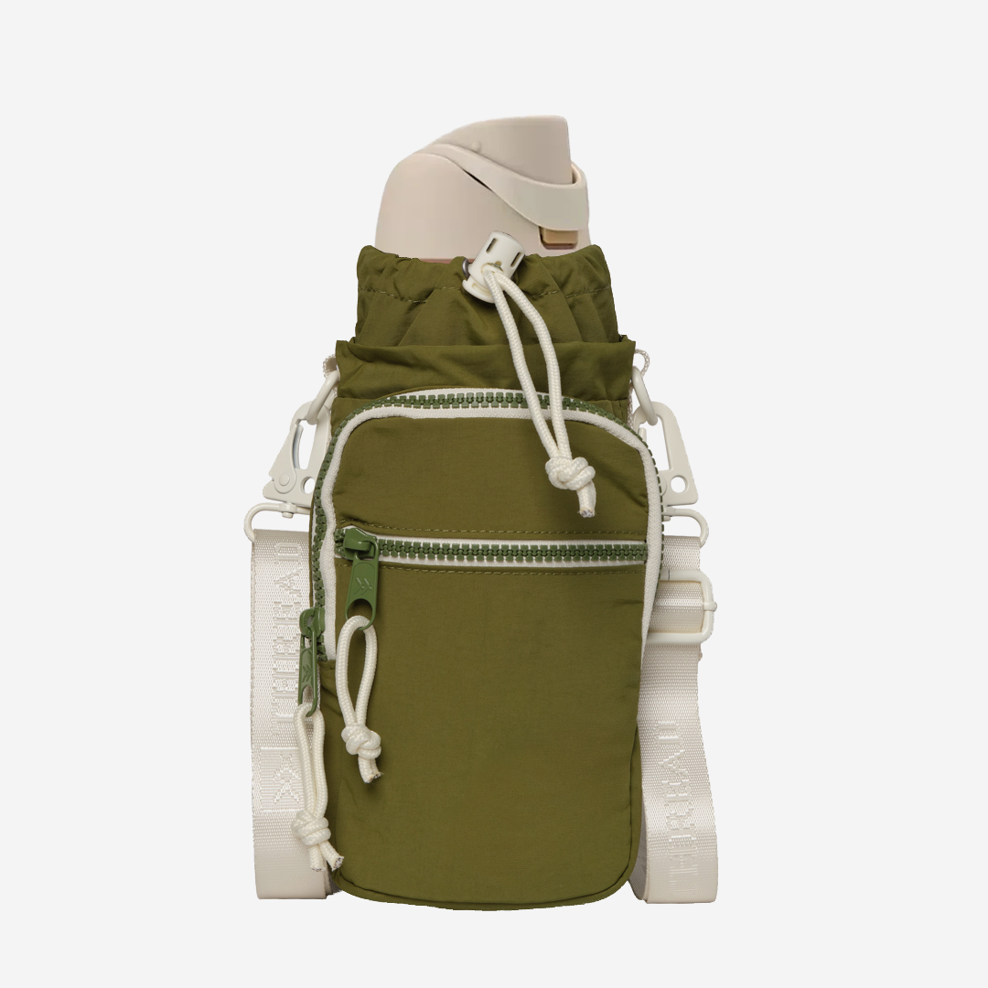 Olive | Water Bottle Sling Bag | Thread® · Thread®