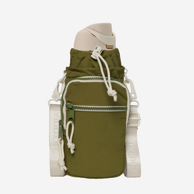 Olive - Water Bottle Sling Bag