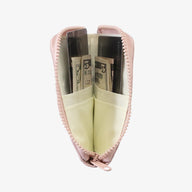 Leather Zip Wallet - Rose Dust - Thread®