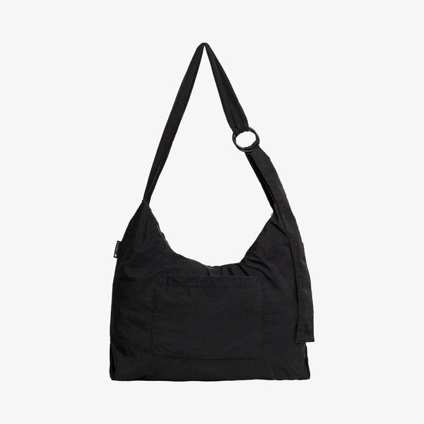 Large Slouchy Shoulder Bag - Black - Thread®