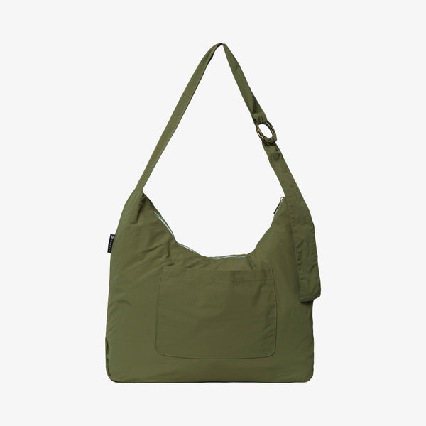 Large Slouchy Shoulder Bag - Olive - Thread®