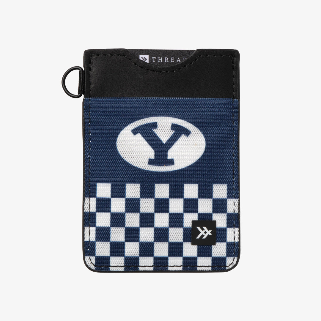 Vertical Wallet - BYU Checker - Thread®