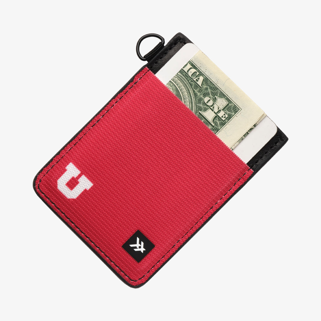 Vertical Wallet - UofU Red - Thread®