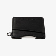 Vertical Leather Wallet - UofU Black - Thread®