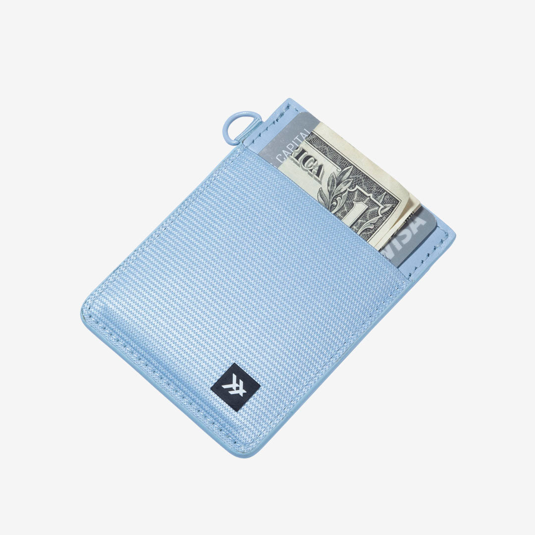 Vertical Wallet - Light Blue - Thread®