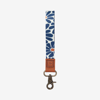 Emmeline Navy - Wristlet Keychain