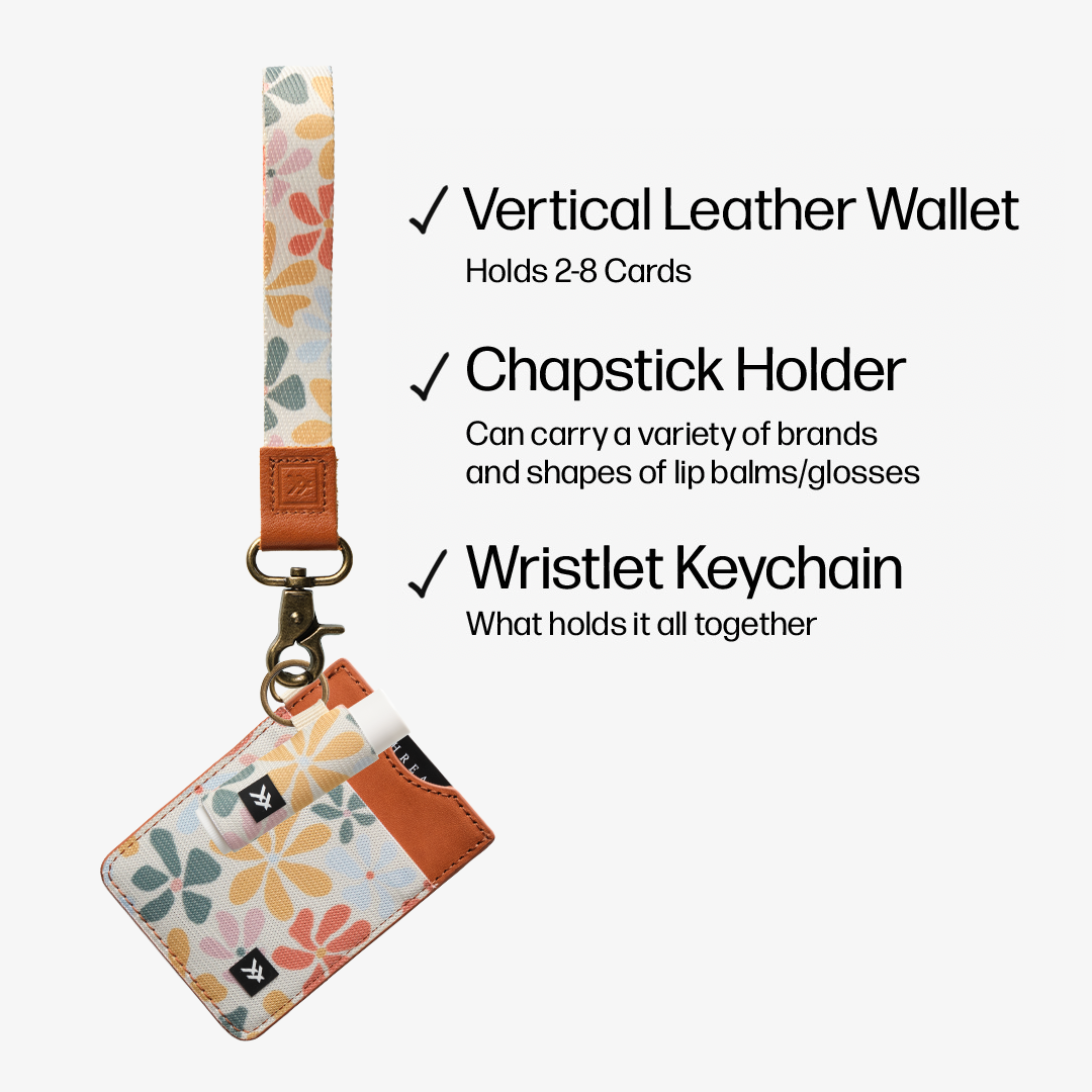 Vertical Leather Wallet - Amelia - Thread®