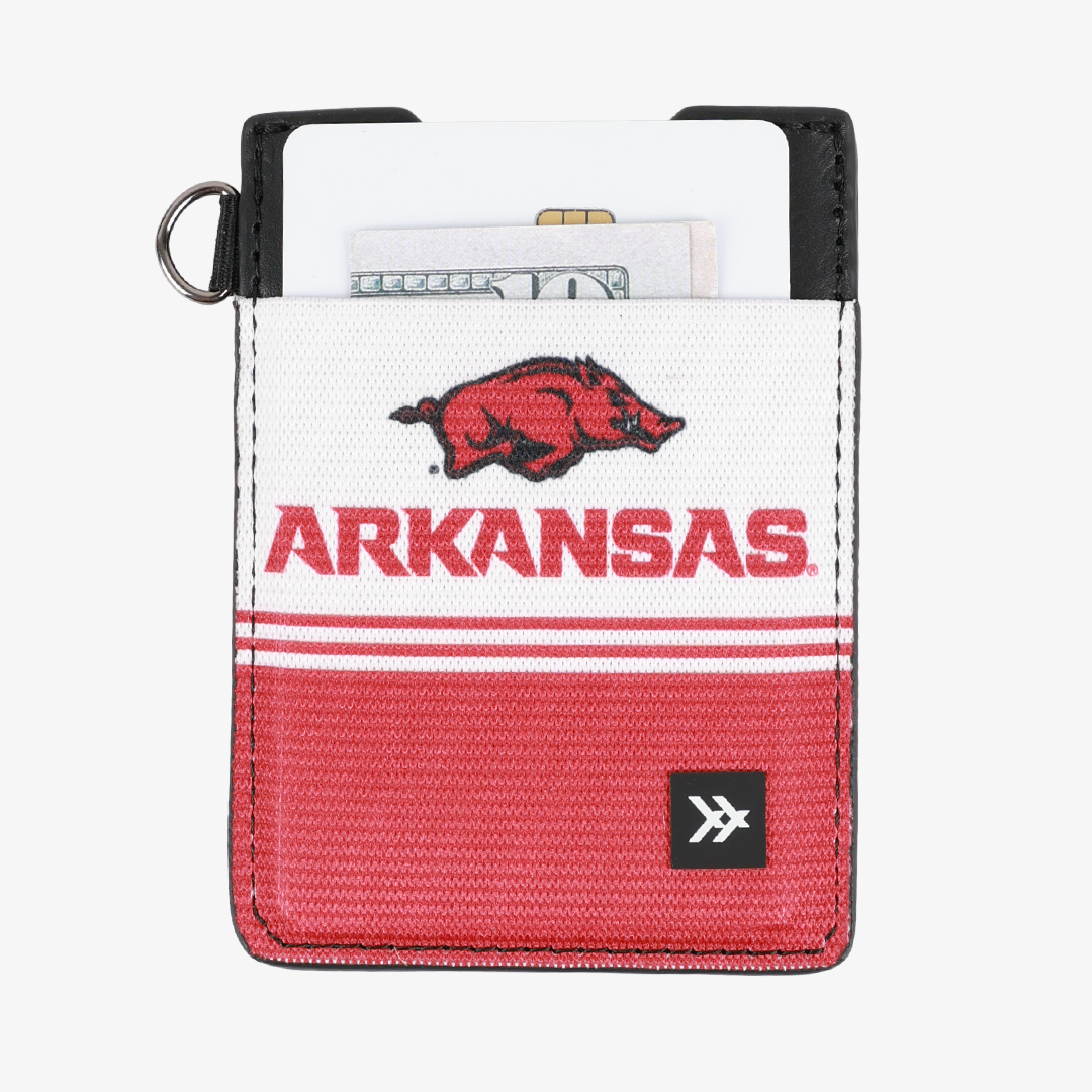 Vertical Leather Wallet - Arkansas White - Thread®