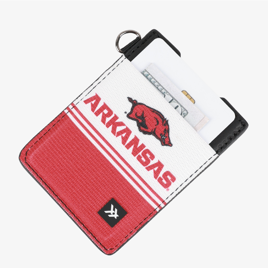 Vertical Leather Wallet - Arkansas White - Thread®
