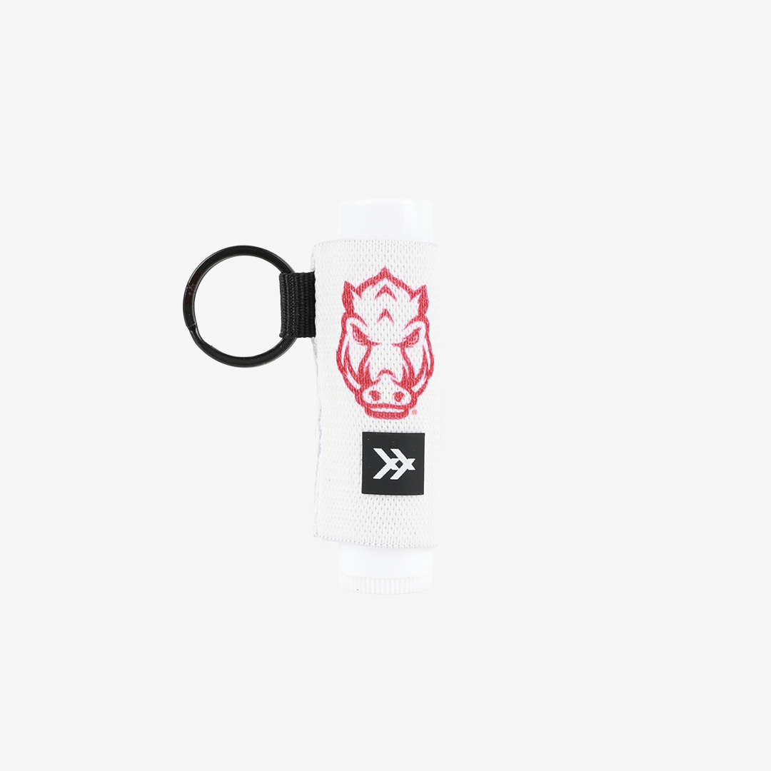 Chapstick Holder Keychain - Arkansas White - Thread®