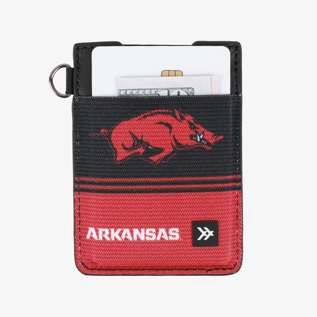 Vertical Leather Wallet - Arkansas Black - Thread®
