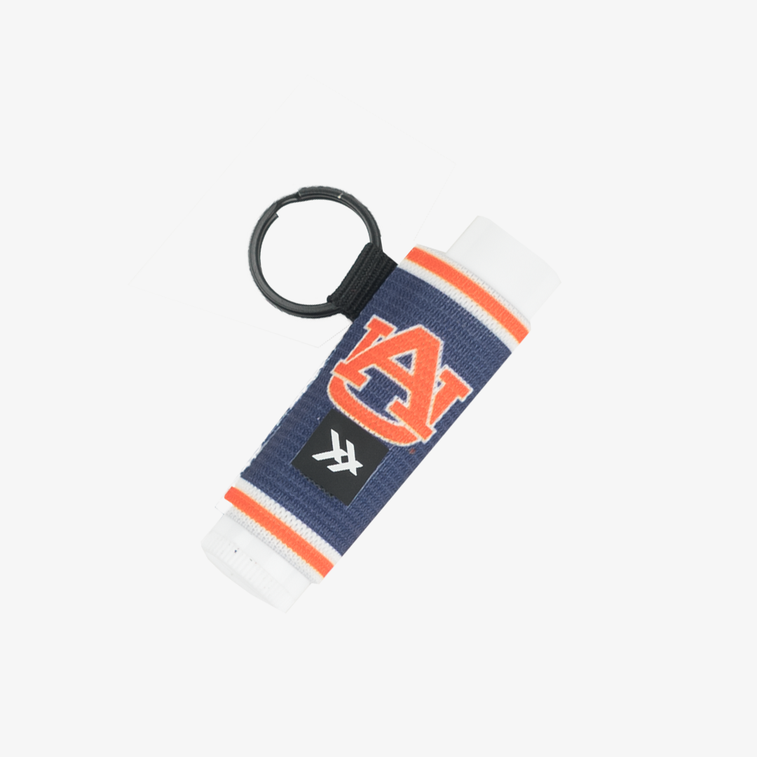 Chapstick Holder Keychain - Auburn Stripe - Thread®