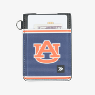 Auburn Stripe - Vertical Leather Wallet