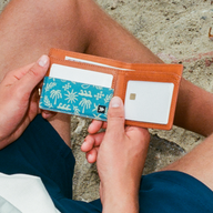 Vegan Leather Bifold Wallet - High Tide - Thread®