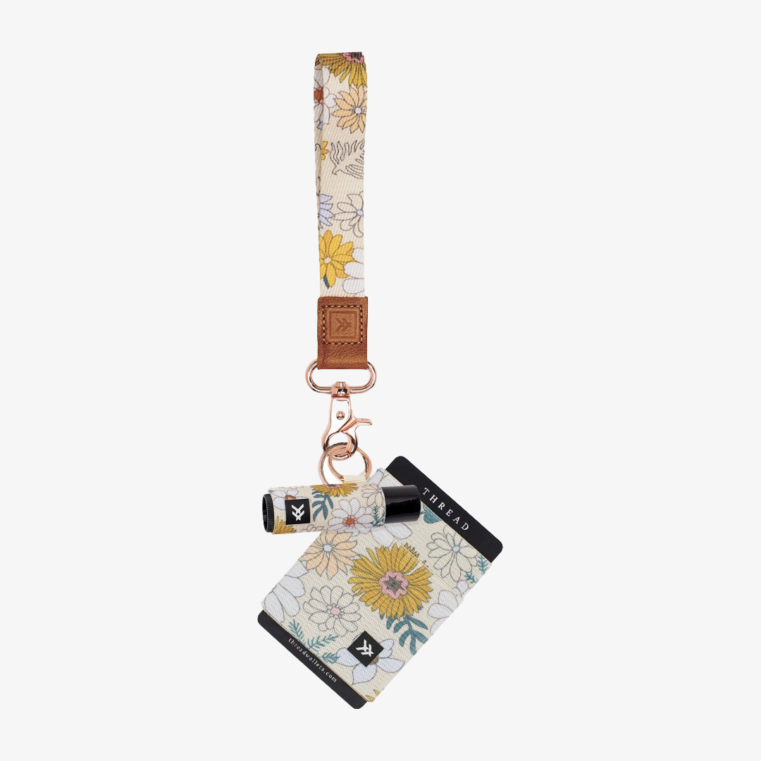 Elastic Wallet Everyday Carry Set - Blossom - Thread®