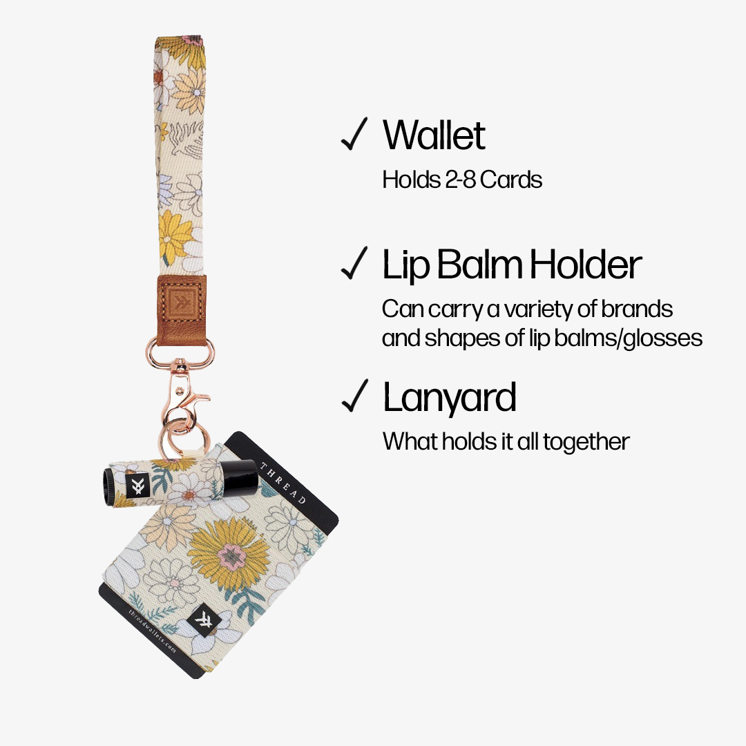 Elastic Wallet Trifecta Bundle - Blossom - Thread®