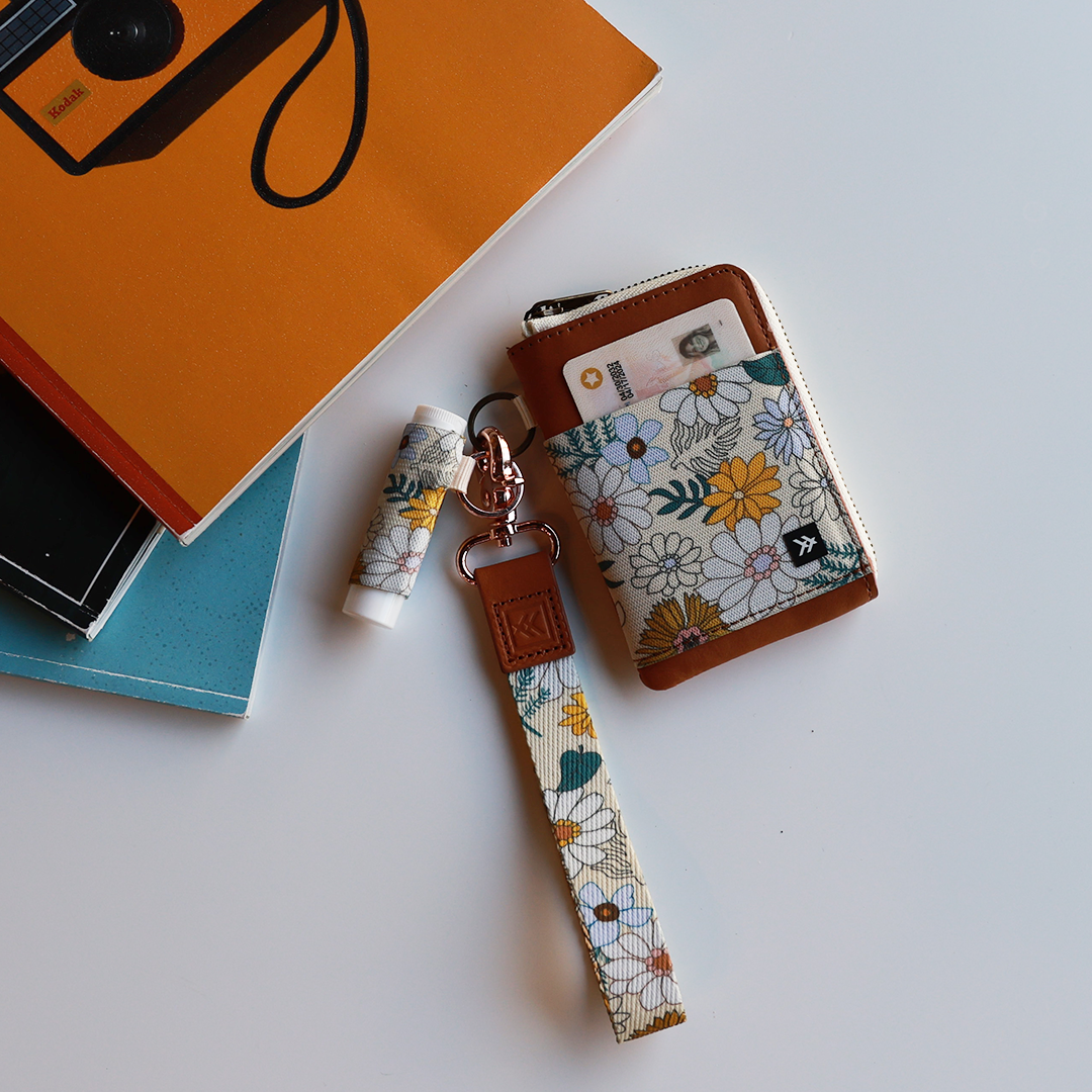Leather Zip Wallet Trifecta Bundle - Blossom - Thread®
