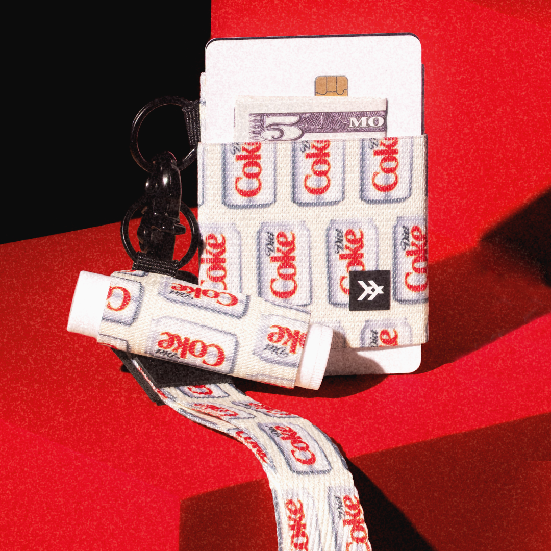 Elastic Wallet Everyday Carry Set - Diet Coke Cans - Thread®